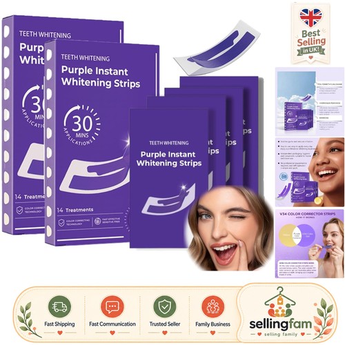 Purple instant teeth whitening - instant,