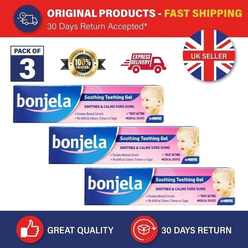 Bonjela teething gel 15g - 3x,