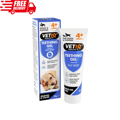 Vetiq teething gel - vetiq, puppies
