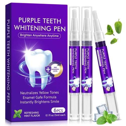 Purple teeth whitening - whitening, pen