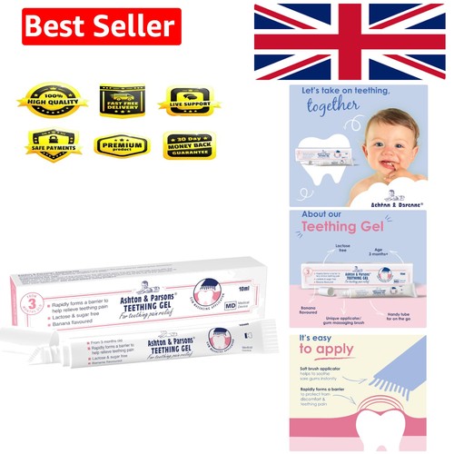 Lactose free teething gel with - lactose-free,